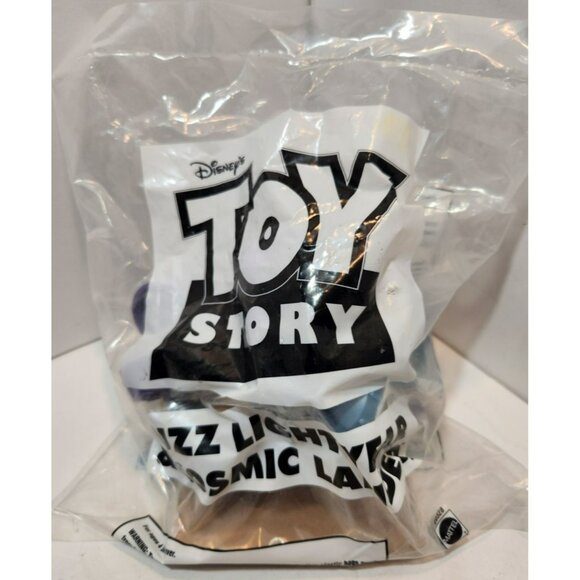 1998 Disney Mattel Pixar Toy Story Buzz Lightyear & Cosmic Lander Toy Sealed New - Picture 1 of 9